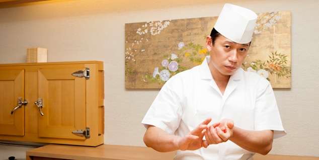 The first photo of Sushi no Yoshino