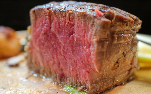 ステーキハウス キッチンリボンの写真