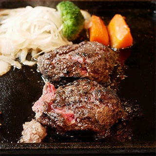 炭焼ハンバーグ 牛船