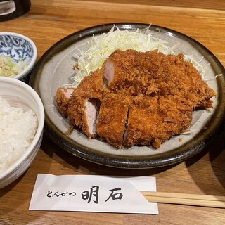 とんかつ 明石