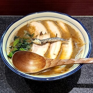 烈志笑魚油 麺香房 三く